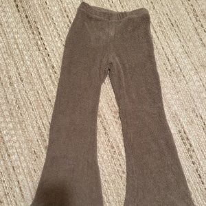 Easel (boutique brand) flare fluffy pants- Women's small
